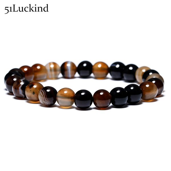 

минималистский круглый природный камень бисер браслет будды медитация braclets мужчины женщины stretch рук ювелирные изделия erkek bileklik, Black