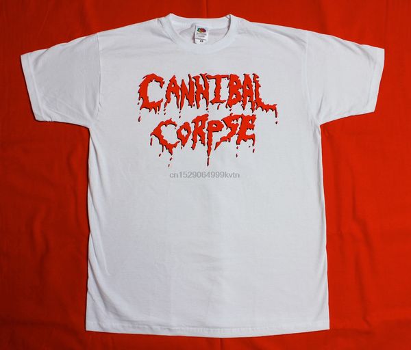 

cannibal corpse logo death metal grindcore chris barnes new s xxl white t shirt