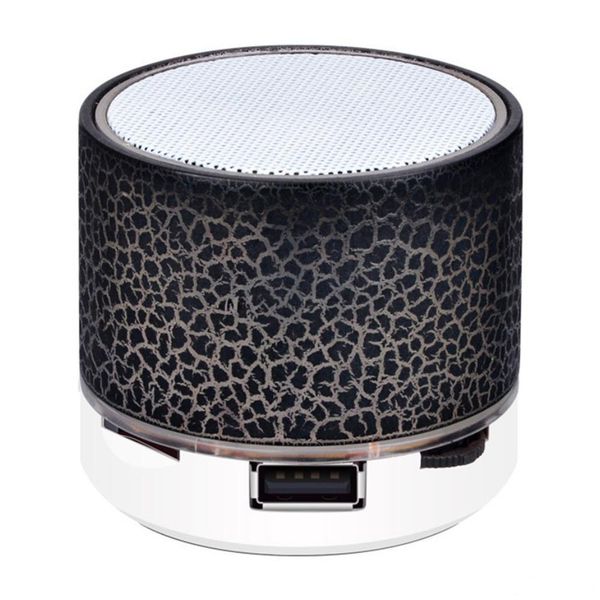 

bluetooth wireless speaker colorful light small crack sound mini subwoofer speaker audio music player support tf card u disk aux