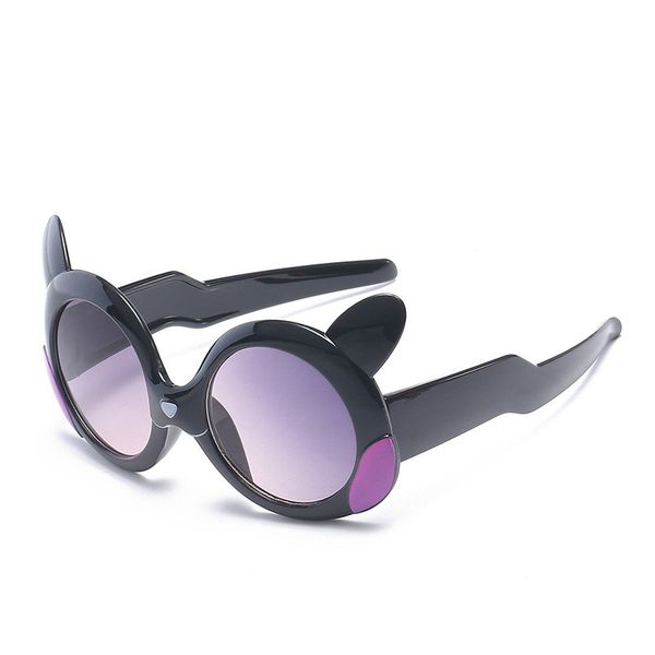 

fashion little cute sunglasses uv protection cartoon sunglasses boy girl glasses new fashion personality children sun glasses, White;black