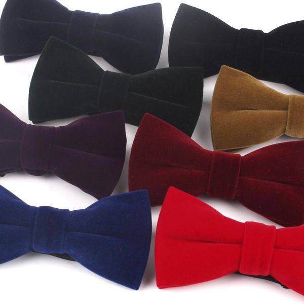 

мужская мода solid bow tie для мужчин женщины классический боути для партии свадебный bowknot взрослых bowties шейные платки red black tie, Blue;purple
