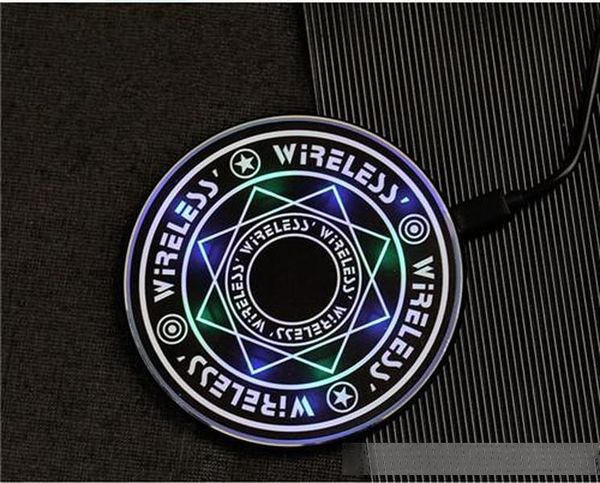 

for iphone 11 xs max 10w fast wireless charger for samsung galaxy note9 for huawei led magic charger