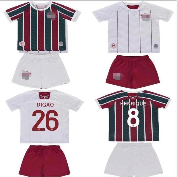

20 21 fluminense home ph ganso soccer jersey silveira marcos paulo nascimento soccer 2020 fluminense men+ kids kit football shirt, Black;yellow