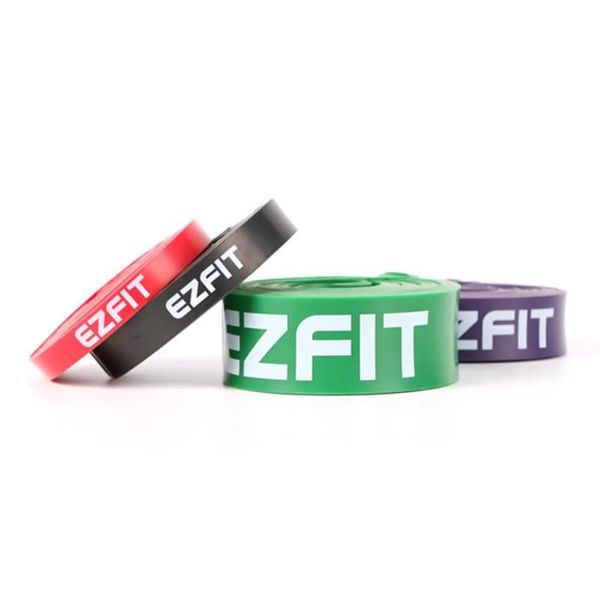 

4 color body building yoga stretch bands belt fitness rubber band elastic exercise straps indoor sport gym pull up