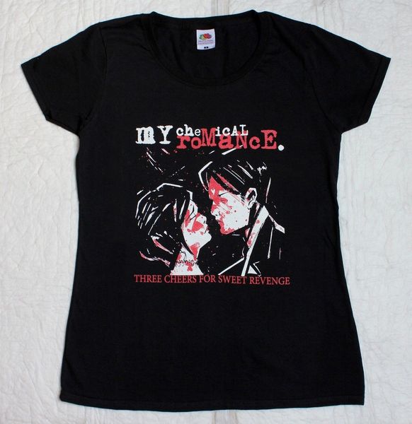 

my chemical romance three cheers for sweet revenge black lady t-shirt 2018 new men t shirt tee new 2018 fashion hot