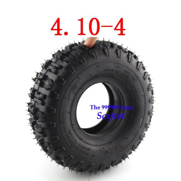 

4.10/3.50-4rubber out and inner tire fit all models electric scooter atv quad go kart 47cc 49cc 4.10-4 tire