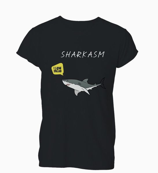 

2019 men t shirt fashion funny clothing casual short sleeve tshirts sharkasm sharks funny humour geek nerd marine biology shirts