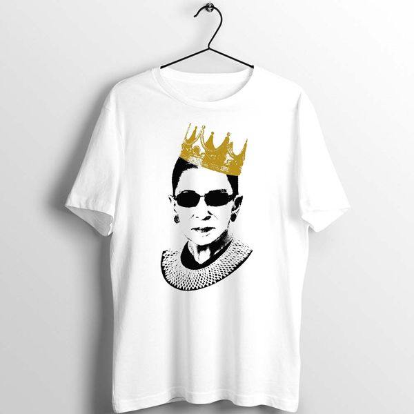 

men's t shirt notorious rbg ruth bader ginsburg crown ink art your honor tee