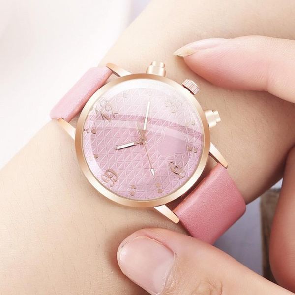 

wristwatches fashion women watches ladies watch accesorios mujer leather strap vintage wrist for relogio feminino, Slivery;brown