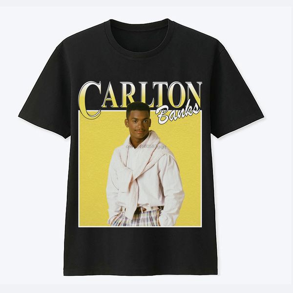 

мужчины футболка vintage carlton tee - black женщины тенниска
