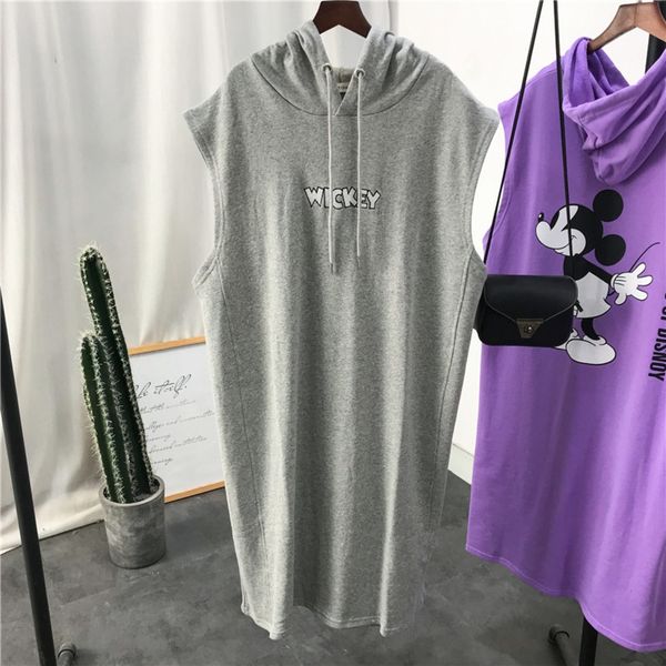 

весной и осенью с капюшоном женщин тонким 2020 большого размера свободного пальто sweatersweater свитер бф ленивого ветер удлиняется до коле, Black