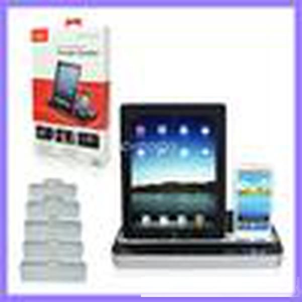 

ipega charger docking station + stereo speaker for tablet pc for samsung s2 s3 s4