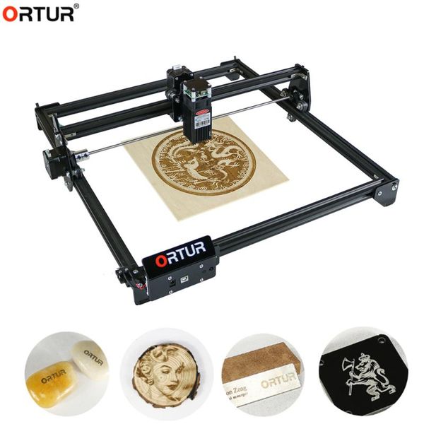 

20w ortur laser engraving and cutting machine high speed laser engraver and cutter higher quality marking logo new