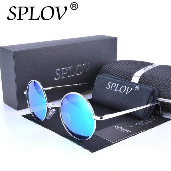 

2020 ray brand designer classic polarized driving round sunglasses men retro john lennon glasses women metal fashion eyeglasses, White;black