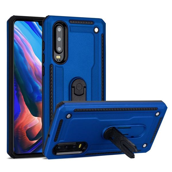 

shockproof armor case for huawei p30 phone case with air vent mount car phone holder and 2 in 1 360 rotation stand