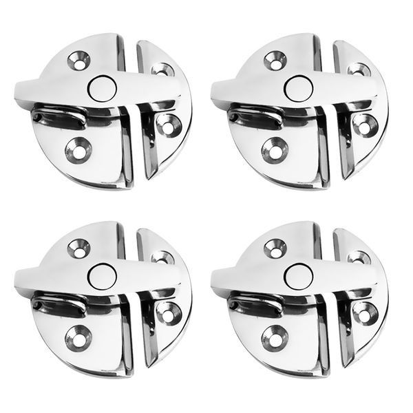 

4 шт 316 из нержавеющей стали поворотной круглой морской шлюпки фиксатор двери защелки