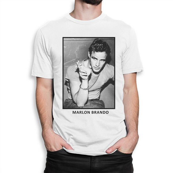 

марлон брандо фильм t-shirt, мужские женские все размеры с короткими рукавами майка