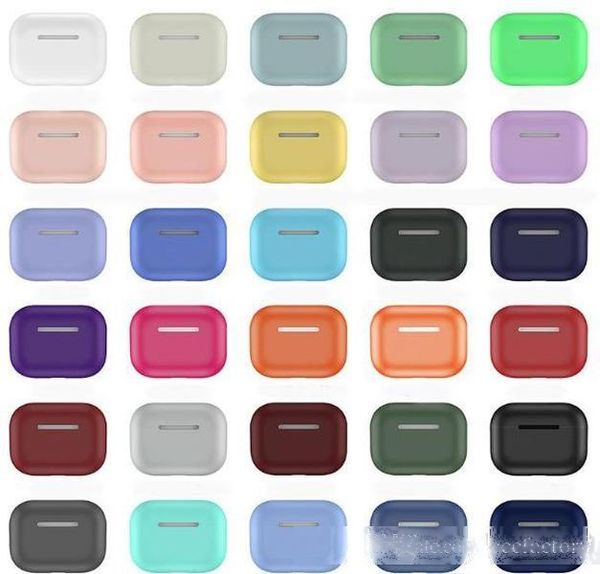 

compatible for airpods pro case cover airpods 2019 new charging case shock proof soft silicone protective cover for airpods pro