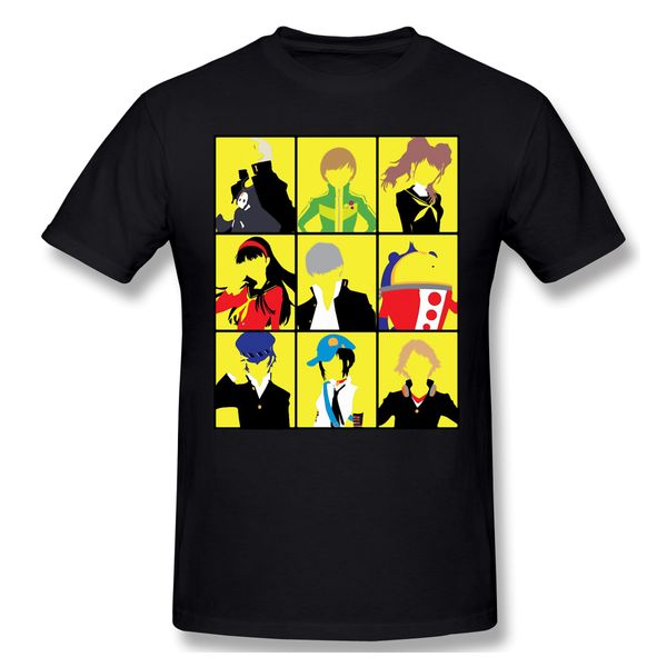 

сона смешные t-shirt men summer cotton t shirt graphic tee персонами 5 crew neck top бесплатная доставка