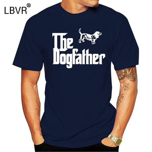 

basset hound custom dog breed the dogfather black t shirt