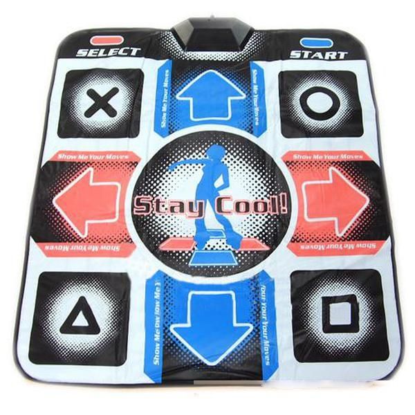 

ostent usb rca non-slip dancing step dance mat pad for pc tv av video game