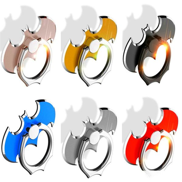 

bat metal finger ring stand holder for iphone 7 8 samsung galaxy phone android phone