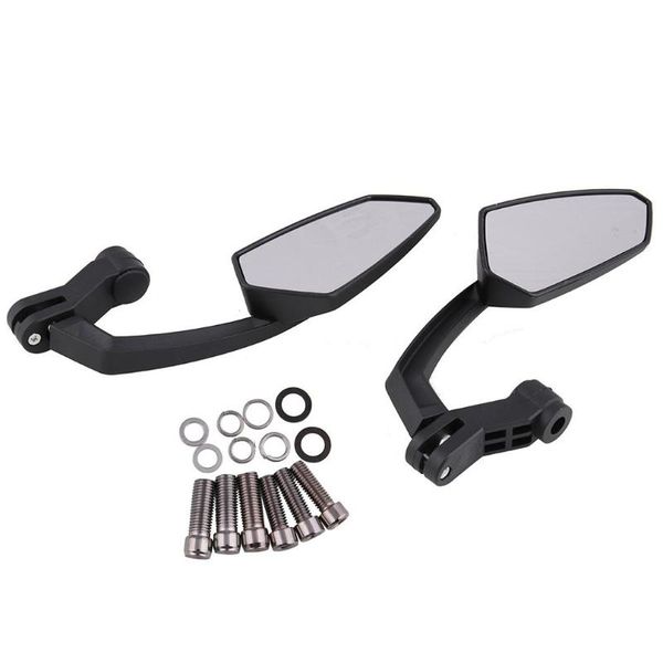 

1pair motorcycle rear view mirror motorcycle rear view mirror black racing