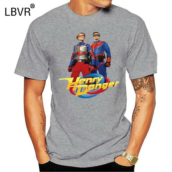 

neu генри danger герои взрослый ребенок малыша logo t-shirt s-3xl лето o шеи топы футболочку