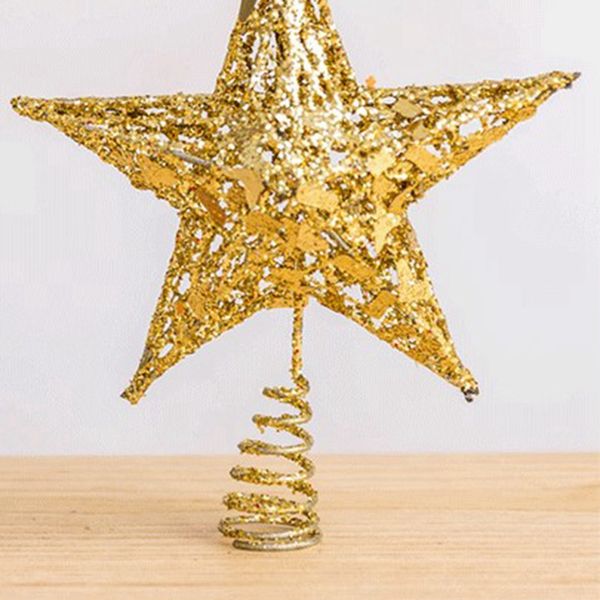 

glittered mini star christmas tree er star decor for christmas table decor colorful craft xmas diy supplier
