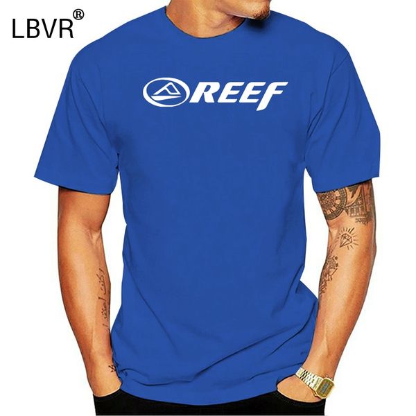 

reef surf company surfing t-shirt men soft cotton brand size s - 2xl