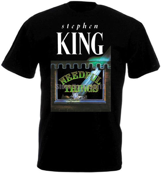 

нужные вещи о фильме мужские футболки hip hop streetwear tshirt прохладный логотип футболка o neck t-shirt короткие футболки для мужчин