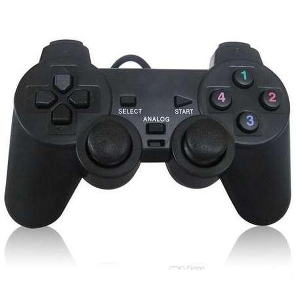 

usb wired pc game controller gamepad shock vibration joystick game pad joypad control for pc computer lapgaming play