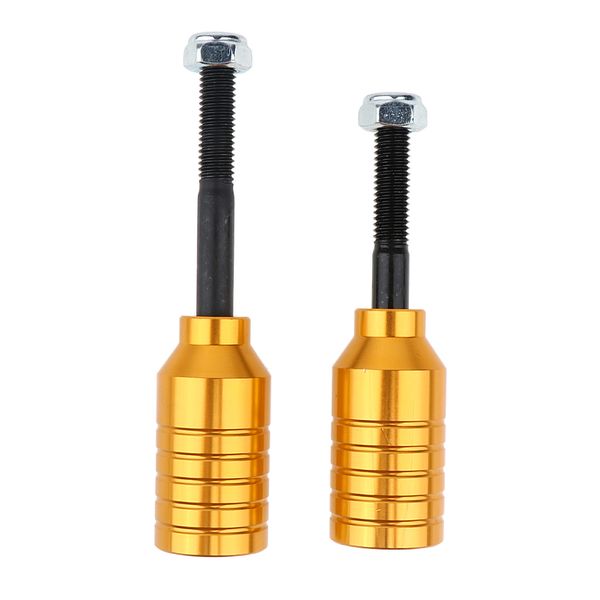

2pcs scooter alloy pegs set 55mm 70mm with axle bolts for men women outdoor street riding grinding