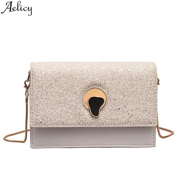 

aelicy женские засов сумка bling блестки малый сумка lady япония и корейский стиль простой pu кожаный crossbody горячие продаж