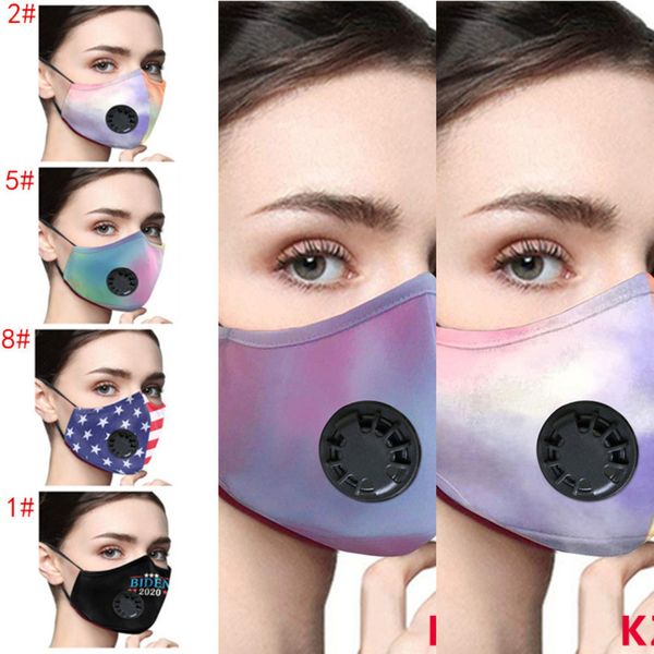 

mask women face washable cotton fashion face masks with pm2.5 filter breather valve anti-f kyvx