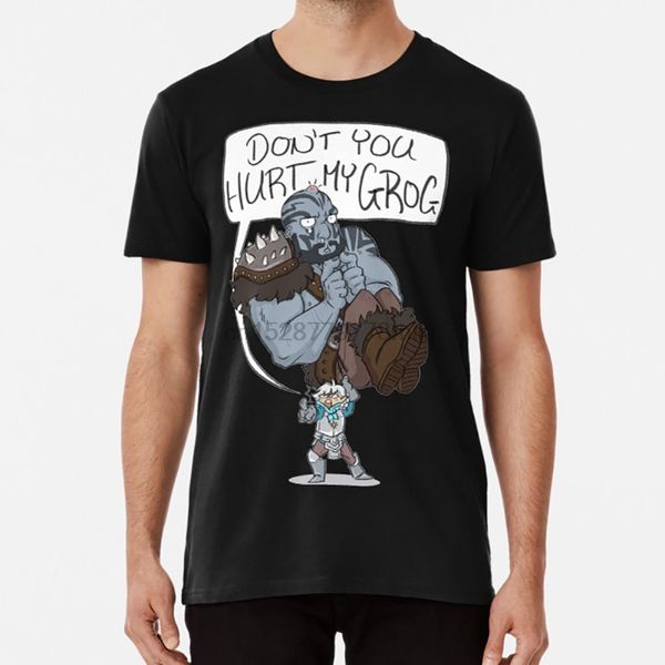 

dont you hurt my grog t shirt critical role grog pike barbarian cleric tank heals