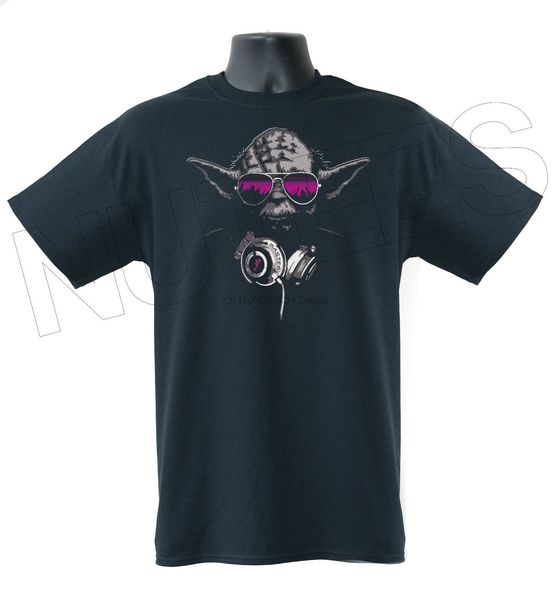 

yoda dj jedi master hip hop music headphones mens t-shirt s-xxl