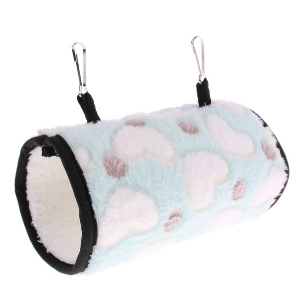 

hanging hamster tunnel bed house nest cage pet rat hamster squirrel hammock toy