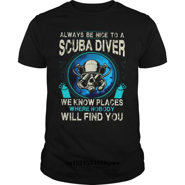 

funny t shirt scuba diver t shirt tshirt men tee