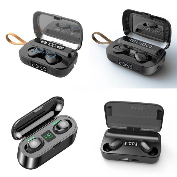 

t10 tws беспроводной наушник bluetooth v5.0 спорт водонепроницаемая и sweatproof беспроводной 9d бас стерео bluetooth-гарнитура 2020 новый д