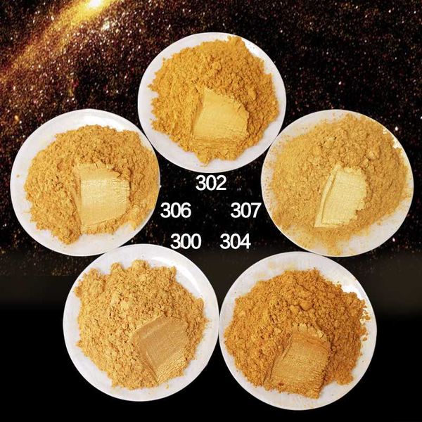 

nail glitter 500g pearlescent pigment 9 colors gold powder for make up eyeshadow paint colorant mica, Silver;gold