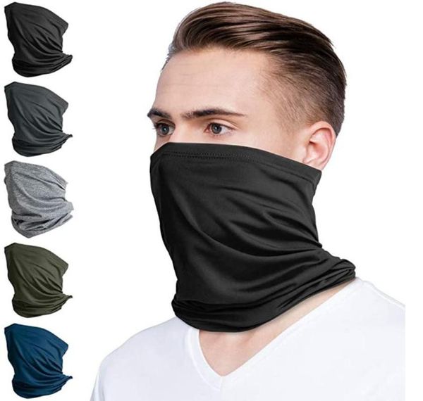 

5pc high-jump hiking scarves cycling motorcycle head scarf neck warmer face mask ski balaclava headband outdoor bandana face, Blue;gray