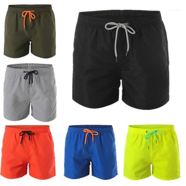 

beach casual clothes mens sweet colors sport shorts teenagers summer designer drawstring plus size loose straight short males, White;black