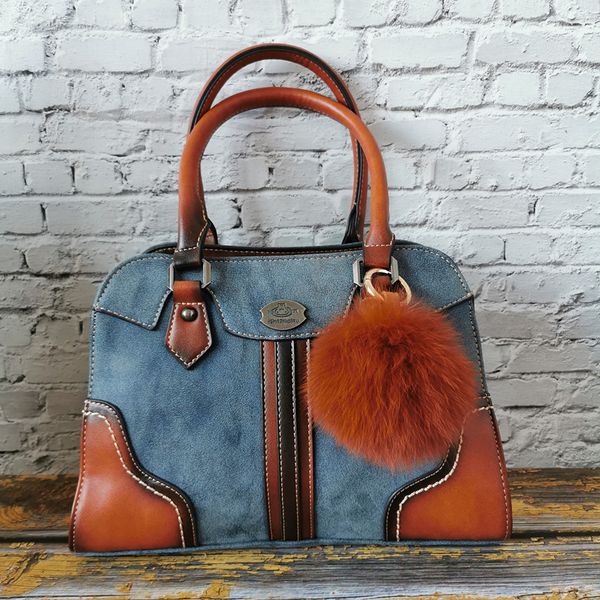 

luxury handbags women bags designer vintage leather ladies shoulder bags with ball female casual tote for business