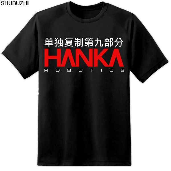 

ghost in the shell hanka robotics logo movie public security section 9 t shirt cool casual pride t shirt men new sbz3056