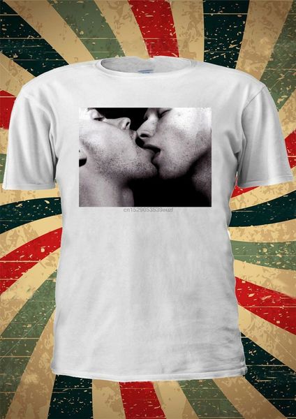 

гей целующиеся lgbt би-сексуальная лесбийская любовь футболка мужчины женщины унисекс 1254 взрослые повседневный tee shirt