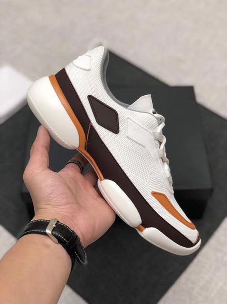 

new style model p shoes 5colors brand men genuine leather cloth shoes size eu38-45 m18909, Black