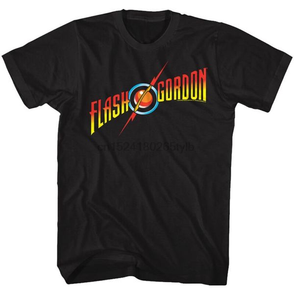 

flash gordon movie full color logo t shirt classic 80's movie
