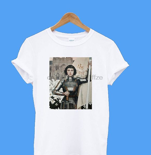

summer funny print men tshirt women joan of arc zendaya t-shirt