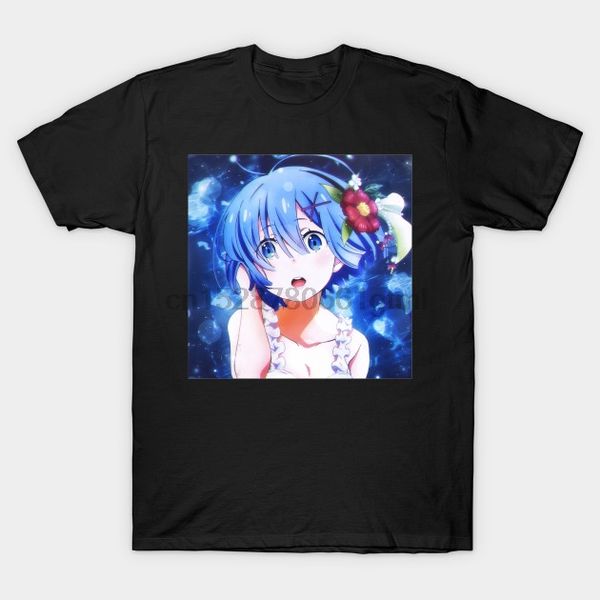 

men short sleeve tshirt rem anime t shirt women t-shirt